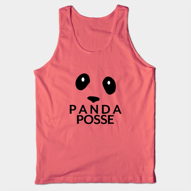 Bicoastal Panda Posse Tank Top by Marisa:: Host of Bicoastal Panda